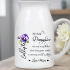 To My Daughter Watching You Be A Mom - Personalized Custom Vase - Gift For Daughters - 3
