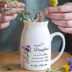 To My Daughter Watching You Be A Mom - Personalized Custom Vase - Gift For Daughters - 4