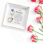 To My Daughter On Your Wedding Day, Jewelry Dish, Gift For Bride - 3