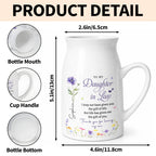 To My Daughter-in-Law Flower Vase, Personalized Gift for Daughter-in-Law - 4
