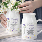 To My Daughter-in-Law Flower Vase, Personalized Gift for Daughter-in-Law - 2