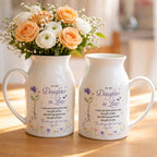 To My Daughter-in-Law Flower Vase, Personalized Gift for Daughter-in-Law - 11