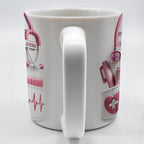 Medical Appreciation Design With Stethoscope, Personalized Custom Coffee Mug, Gift For Medical Professionals - 6