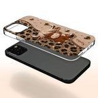 Custom Cute Highland Cow Phone Case - Personalized Slim Protective Cover for iPhone & Samsung Galaxy - Unique Animal Lover Gift for Her - 7