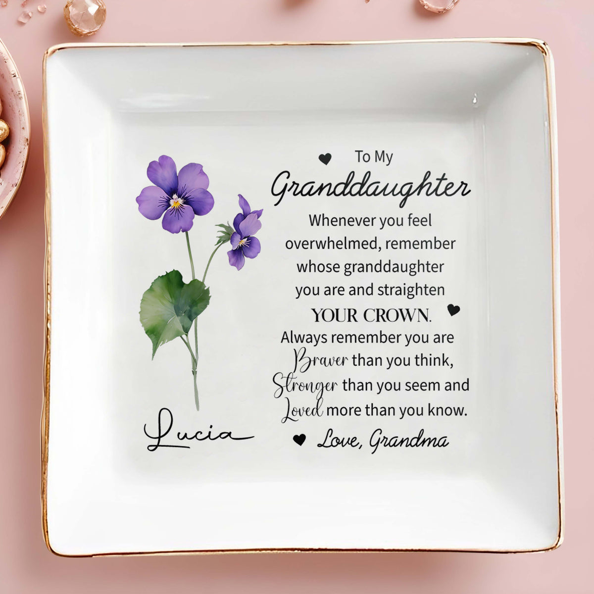 Remember Whose Granddaughter You Are - Personalized Custom Jewelry Dis ...
