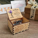 Braver, Stronger, Smarter, Loved - Personalized Custom Music Box - Gift For Granddaughters - 7