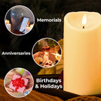 Straighten Your Crown - Granddaughter Personalized Custom LED Candle - Gift For Family - 5