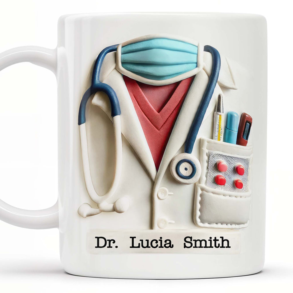 Celebrate Everyday Heroes With Medical Professional Gifts, Personalized Custom Coffee Mug, Gift for Healthcare Workers - 3