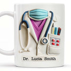 Celebrate Everyday Heroes With Medical Professional Gifts, Personalized Custom Coffee Mug, Gift for Healthcare Workers - 6