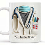 Celebrate Everyday Heroes With Medical Professional Gifts, Personalized Custom Coffee Mug, Gift for Healthcare Workers - 5
