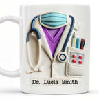 Celebrate Everyday Heroes With Medical Professional Gifts, Personalized Custom Coffee Mug, Gift for Healthcare Workers - 4