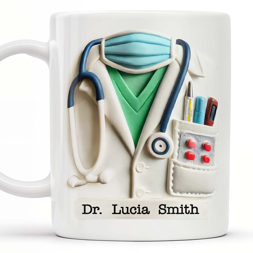 Celebrate Everyday Heroes With Medical Professional Gifts, Personalized Custom Coffee Mug, Gift for Healthcare Workers - 7