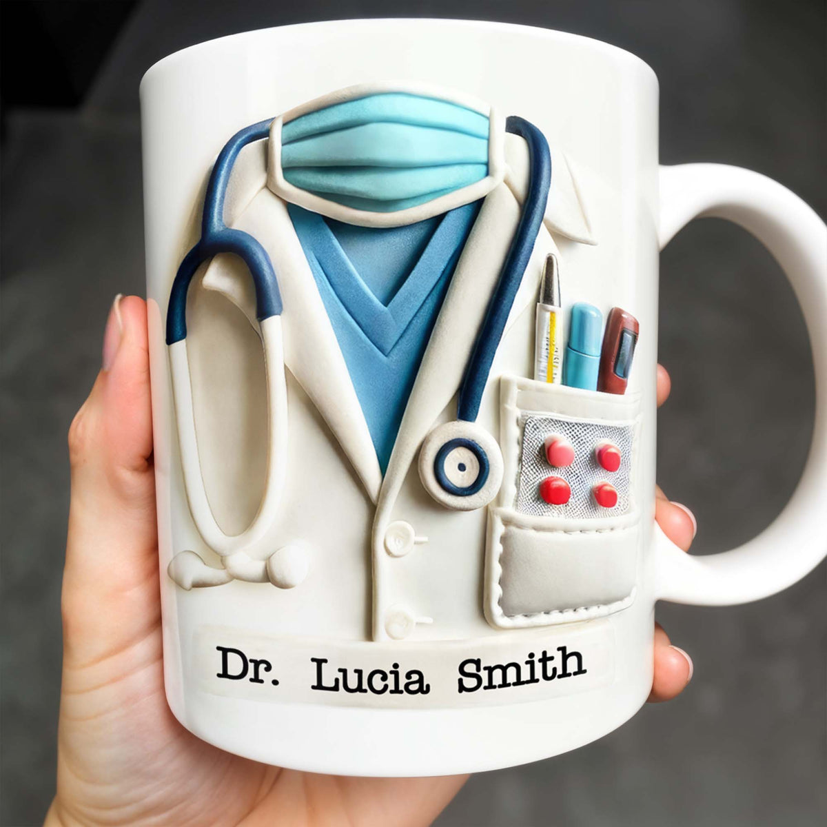 Celebrate Everyday Heroes With Medical Professional Gifts, Personalized Custom Coffee Mug, Gift for Healthcare Workers - 1