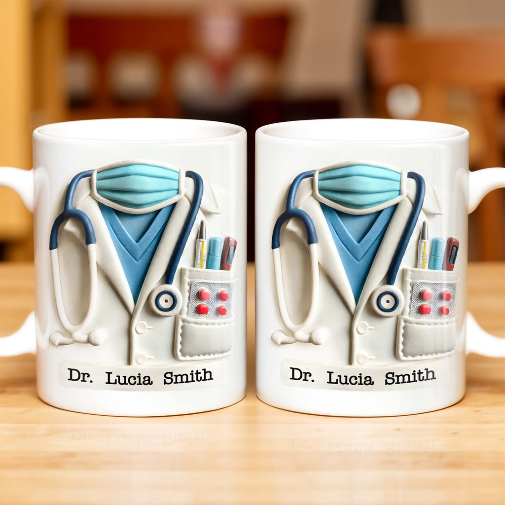 Celebrate Everyday Heroes With Medical Professional Gifts, Personalized Custom Coffee Mug, Gift for Healthcare Workers - 9