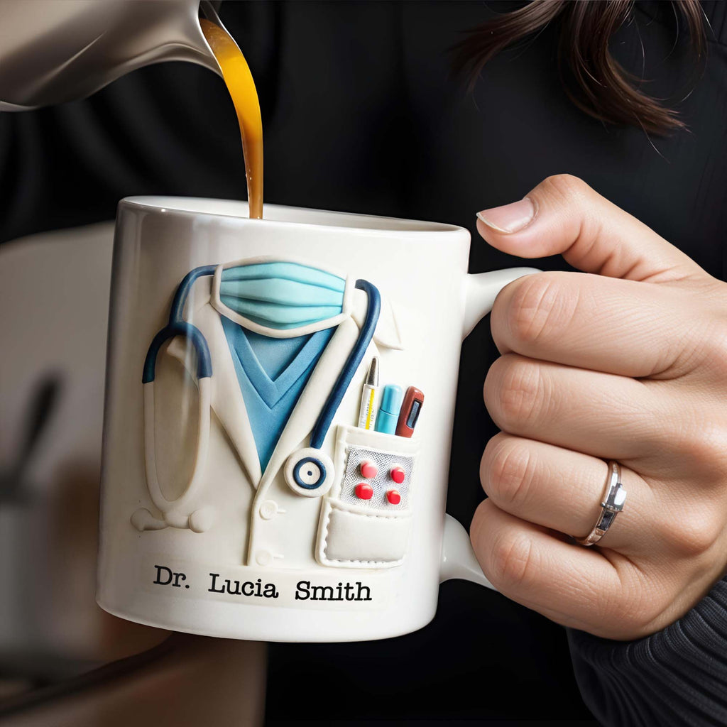 Celebrate Everyday Heroes With Medical Professional Gifts, Personalized Custom Coffee Mug, Gift for Healthcare Workers - 11