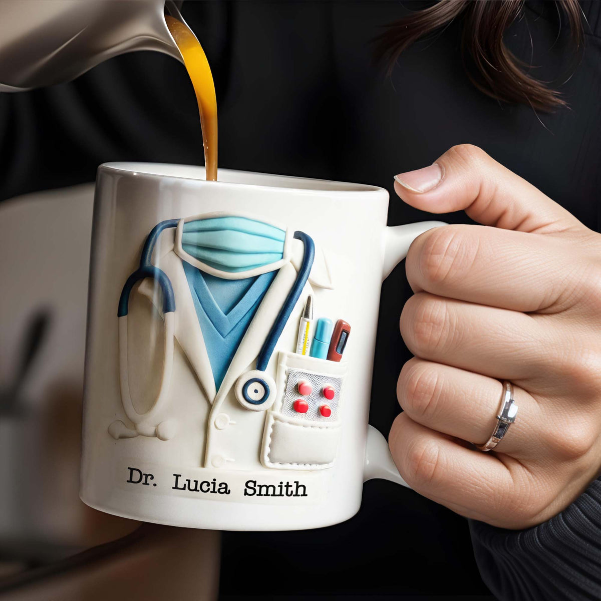 Celebrate Everyday Heroes With Medical Professional Gifts, Personalized Custom Coffee Mug, Gift for Healthcare Workers - 11