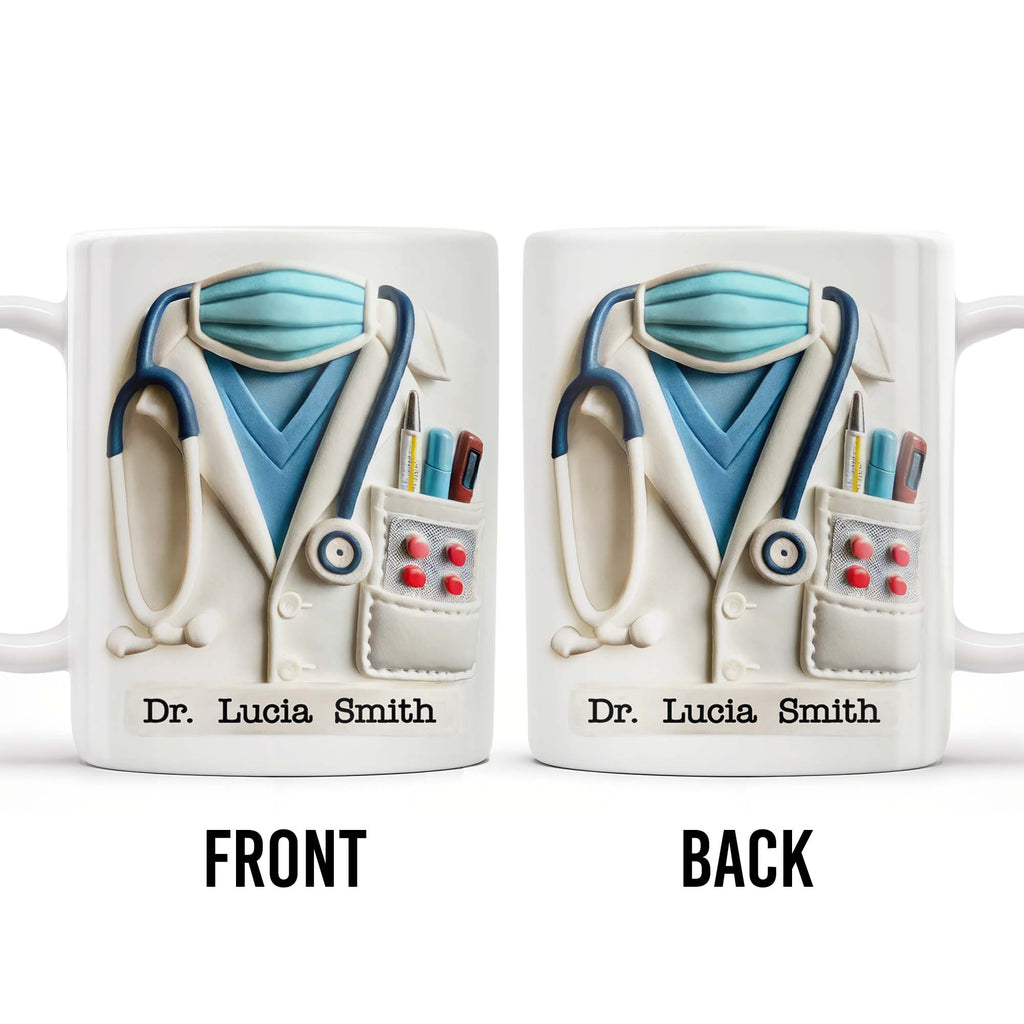 Celebrate Everyday Heroes With Medical Professional Gifts, Personalized Custom Coffee Mug, Gift for Healthcare Workers - 2
