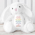 I Am Kind, I Am Smart, I Am Brave, Stuffed Bunny, Gift For Daughters - 4