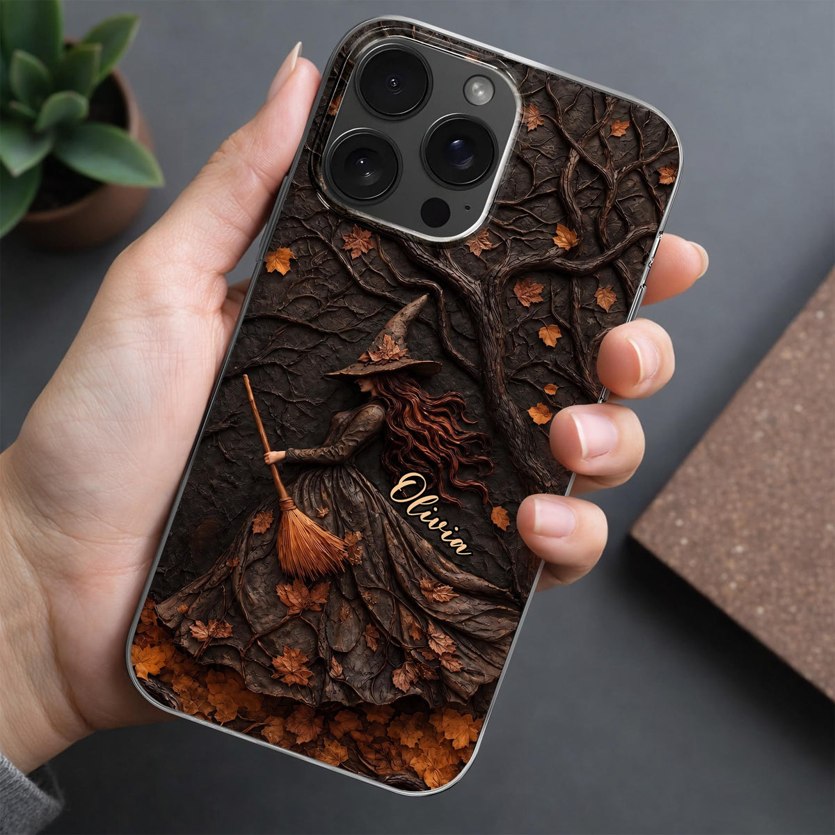 Wandering Through The Enchanted Forest, Phone Case, Gift For Witch Lovers - 6