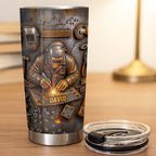 Gift For Welders Showcasing Craftsmanship and Tools,Stainless Steel Tumbler,Gift For Handyman - 6