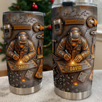 Gift For Welders Showcasing Craftsmanship and Tools,Stainless Steel Tumbler,Gift For Handyman - 7