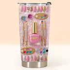 Fabulous Sparkle Nails, Stainless Steel Tumbler, Gift For Nail Lovers - 4