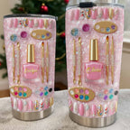 Fabulous Sparkle Nails, Stainless Steel Tumbler, Gift For Nail Lovers - 9
