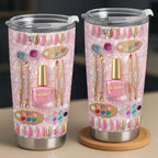 Fabulous Sparkle Nails, Stainless Steel Tumbler, Gift For Nail Lovers - 10