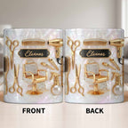 Personalized "Master of Style" Coffee Mug - Custom 11oz Ceramic Tea Cup - Professional Gift for Hairstylists, Hairdressers, Barbers - 10
