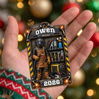 Welder, Personalized Custom Wood Ornament, Gift For Him And Welder Lovers - 11