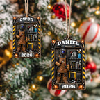 Welder, Personalized Custom Wood Ornament, Gift For Him And Welder Lovers - 6