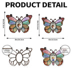 Custom "I Am Smart, I Am Kind" Suncatcher - Personalized Butterfly Affirmations Acrylic Window Hanging Decor - Educational Gift for Kids - 5