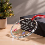 The Love Between An Aunt And Niece, Glass Ornament, Gift For Family - 11