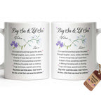 Big Sis And Lil Sis, Personalized Coffee Mug, Gift For Sisters - 14