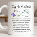 Big Sis And Lil Sis, Personalized Coffee Mug, Gift For Sisters - 11